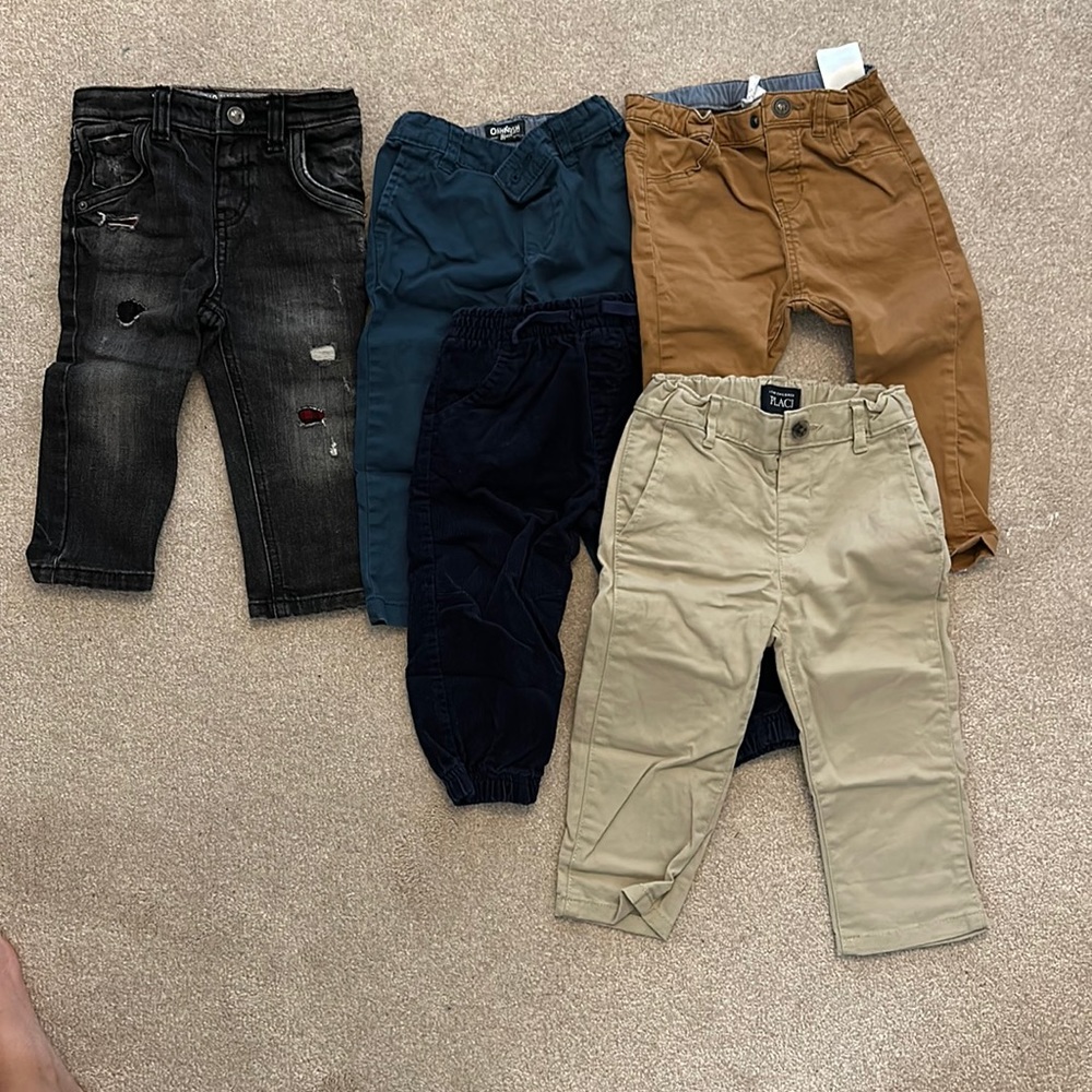Lot of boys pants